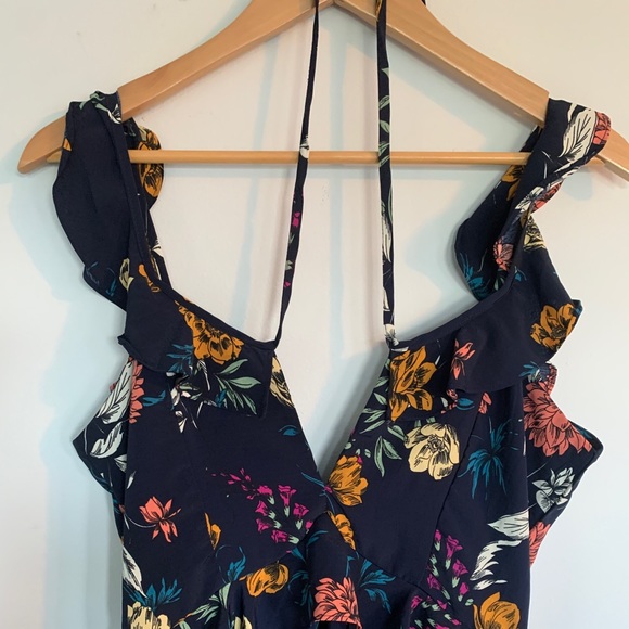 fab'rik Dresses & Skirts - Summer floral dress with ruffle straps new!